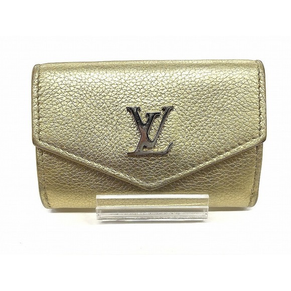 Louis Vuitton Handbags - Louis Vuitton Portefeuille Wallet Lock Bifold Compact Gold